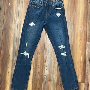 Men’s Aeropostale Distressed Blue Jeans Size 28/32